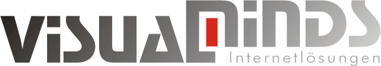 Logo Visual Minds - Software- und Beratungsunternehmen