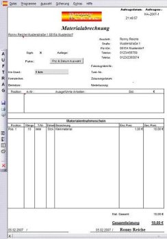 Auftragsbearbeitung mit Excel 2003 Auftrag24